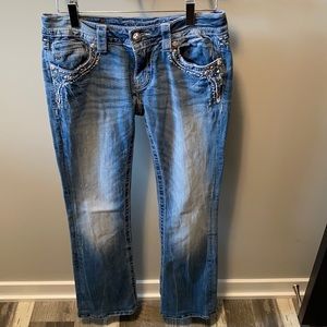 Miss Me Signature Boot Fade Washed Jeans